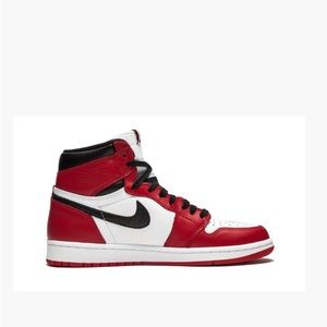Jordan 1 Retro High OG NRG Black White & Red